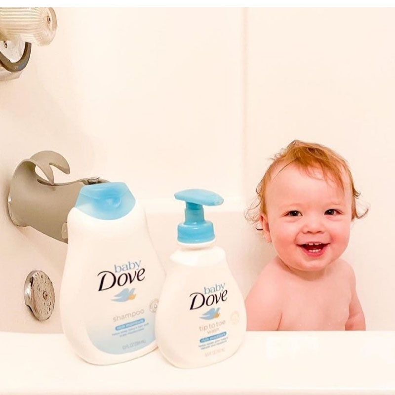 شامپو سر و بدن کودک 200 میل پمپی داو Dove