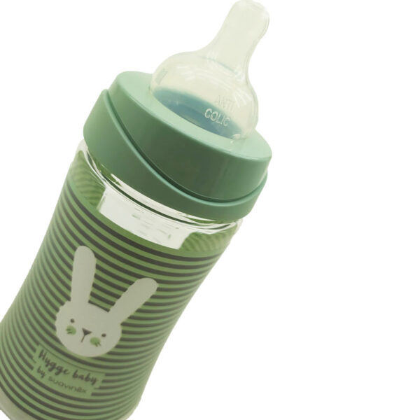 شیشه شیر دهانه عریض 0+ ماه خرگوش 270 میل suavinex