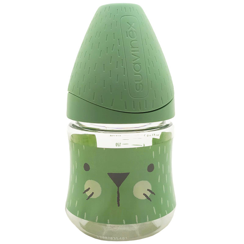شیشه شیر دهانه عریض 0+ ماه خرگوش 270 میل suavinex