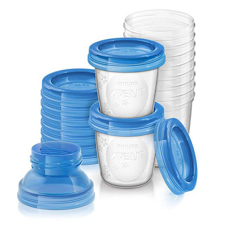 انبار غذای 5تایی درب دار اونت Avent