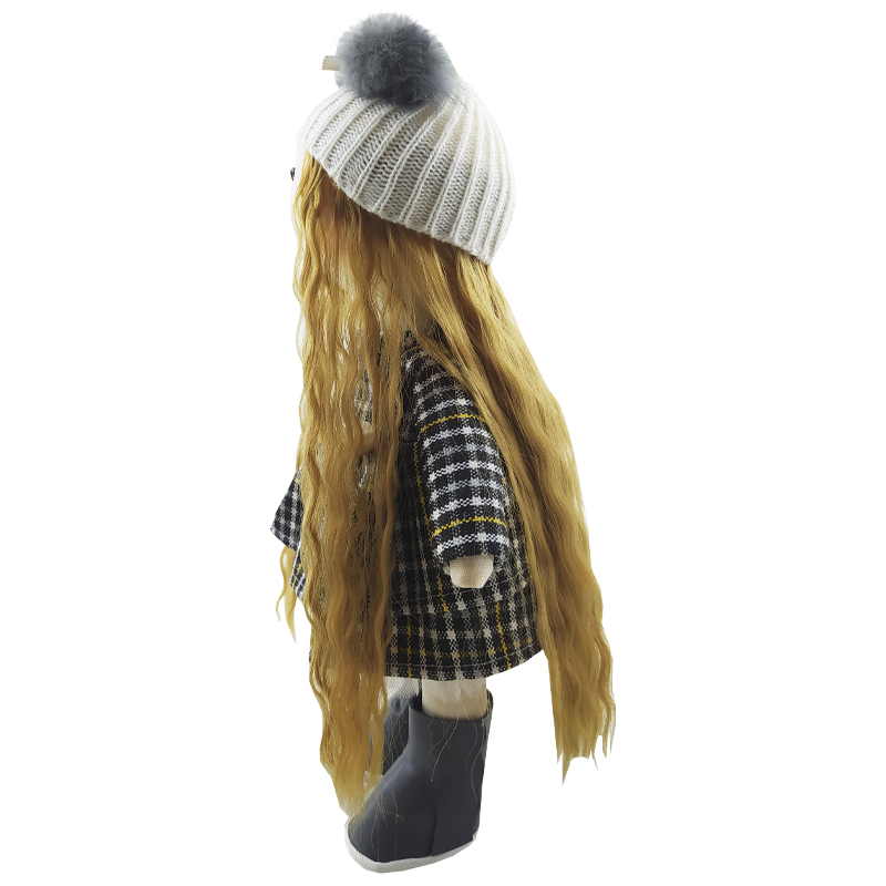 عروسک روسی کلاه بافت دار بزرگ