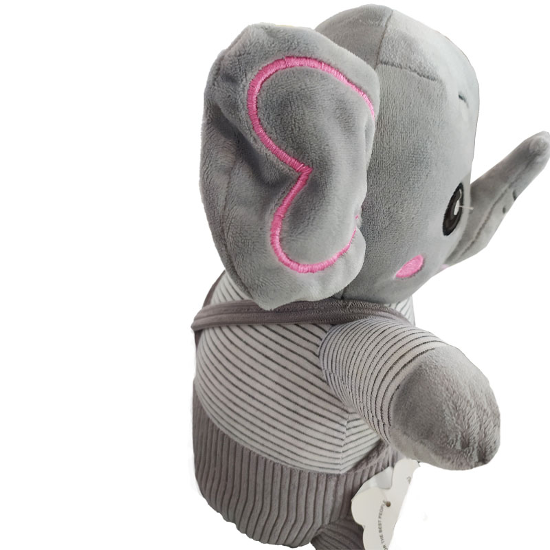 عروسک پولیشی فیل لباس دار كد 129 Baby Dream