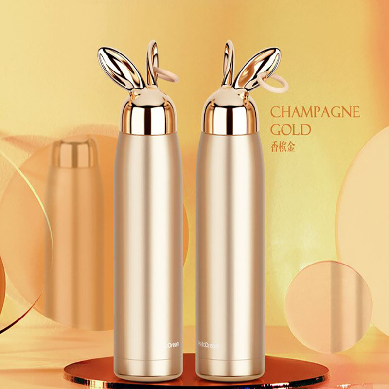 فلاسک استیل خرگوش لاکچری 320 میل just Love