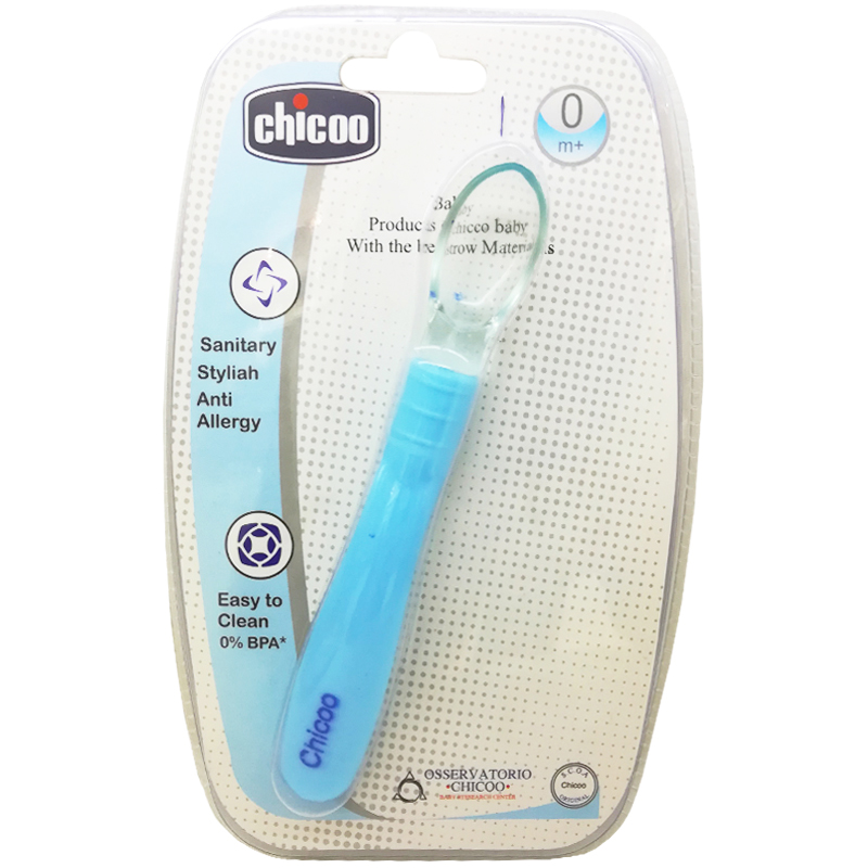 قاشق تکی سر سیلیکونی کوچک چیکو chicoo