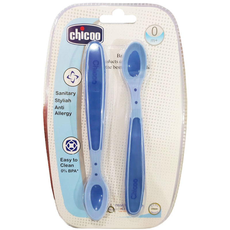 قاشق حرارتی دسته بلند دو عددی چیکو Chicoo