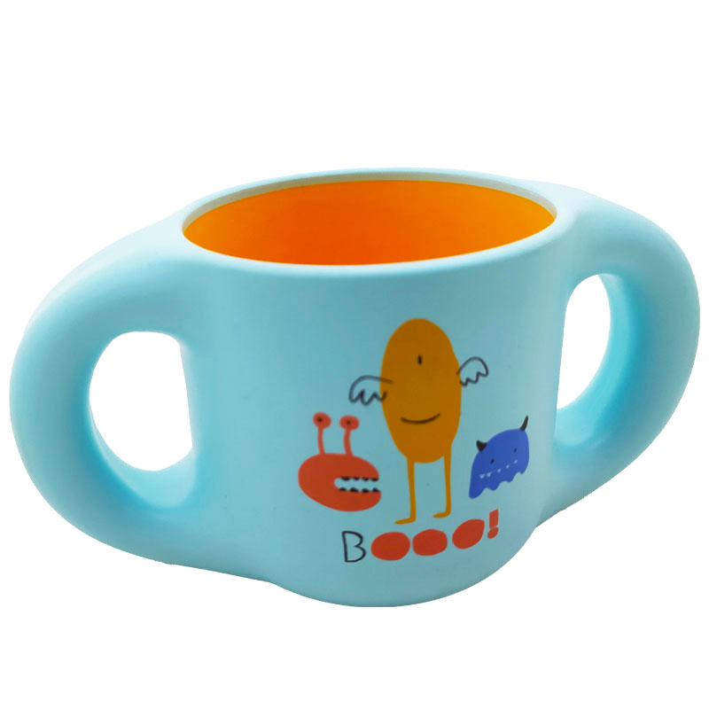 لیوان دسته دار طرح BOOO و میکروب 200 میل suavinex