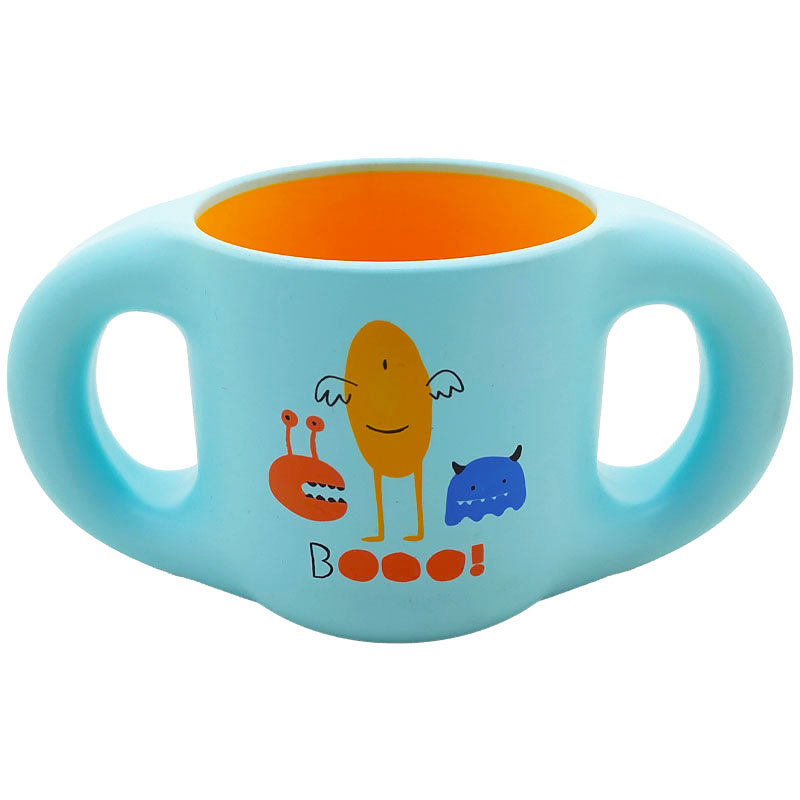 لیوان دسته دار طرح BOOO و میکروب 200 میل suavinex