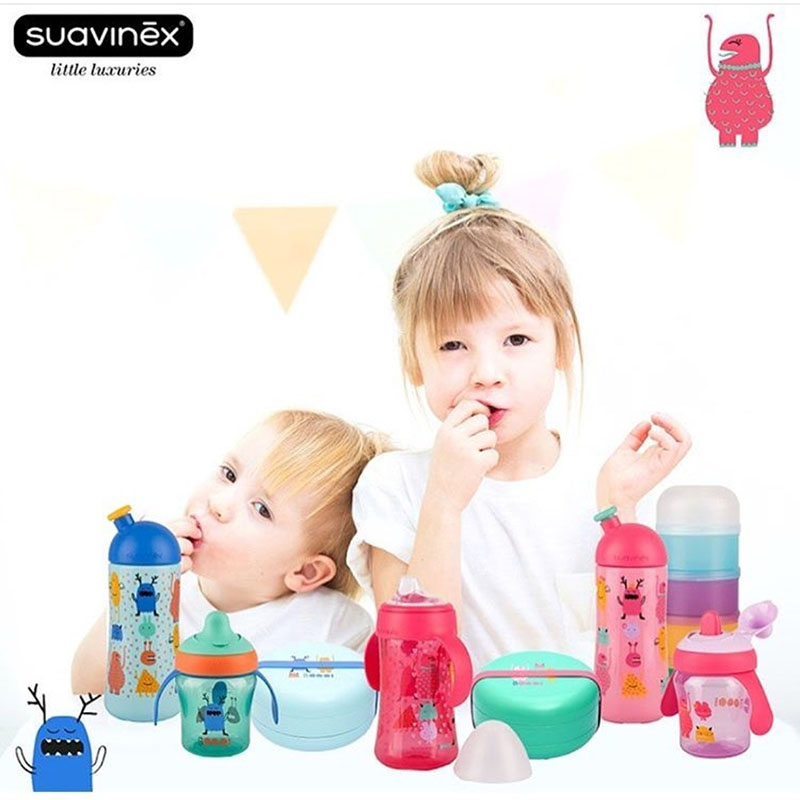 آبمیوه خوری دسته دار 4+ ماه خرگوش و کاج 150 میل suavinex