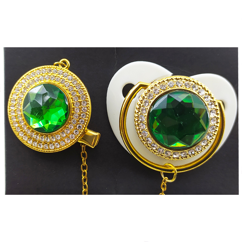 پستانک نگینی ارتودنسی زنجیردار تائوچي Taoqi