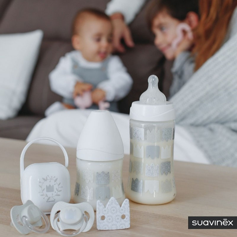 پستانک ارتودنسی آناتومیک تاج 0-6 ماه سواوینکس suavinex