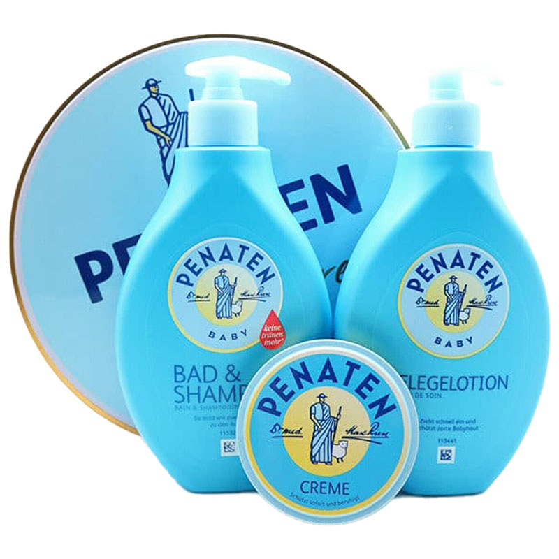 پک بهداشتی کرم سوختگی، لوسیون و شامپو پناتن Penaten