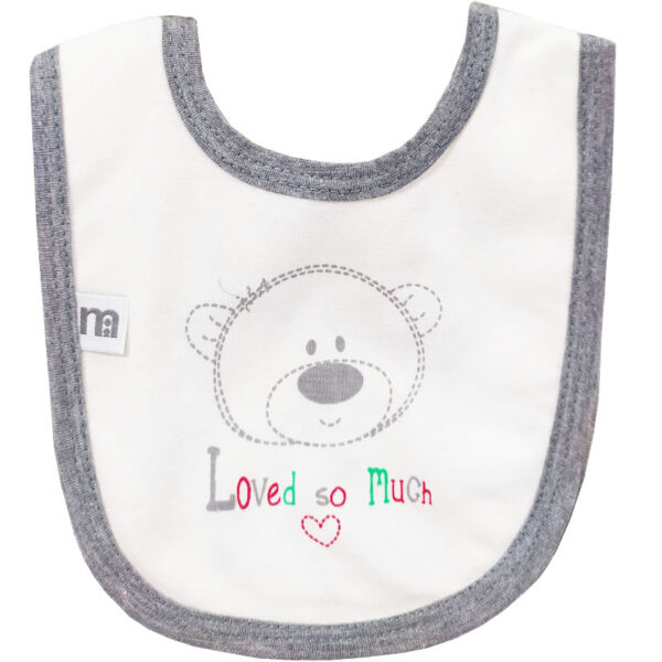 پیش بند نخی 2 عددی خرس و قلب مادركر Mothercare