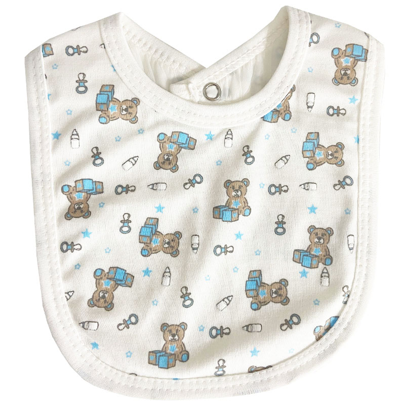 پیش بند نخی 2 عددی خرس و شیشه شیر مادركر Mothercare