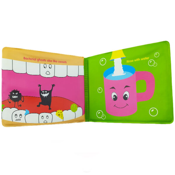 کتاب حمام مشمایی کارتونی لاو بی بی Love Baby