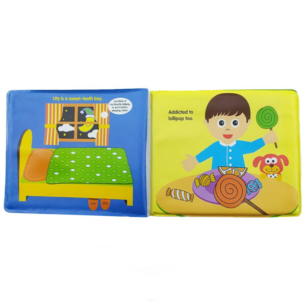 کتاب حمام مشمایی کارتونی لاو بی بی Love Baby