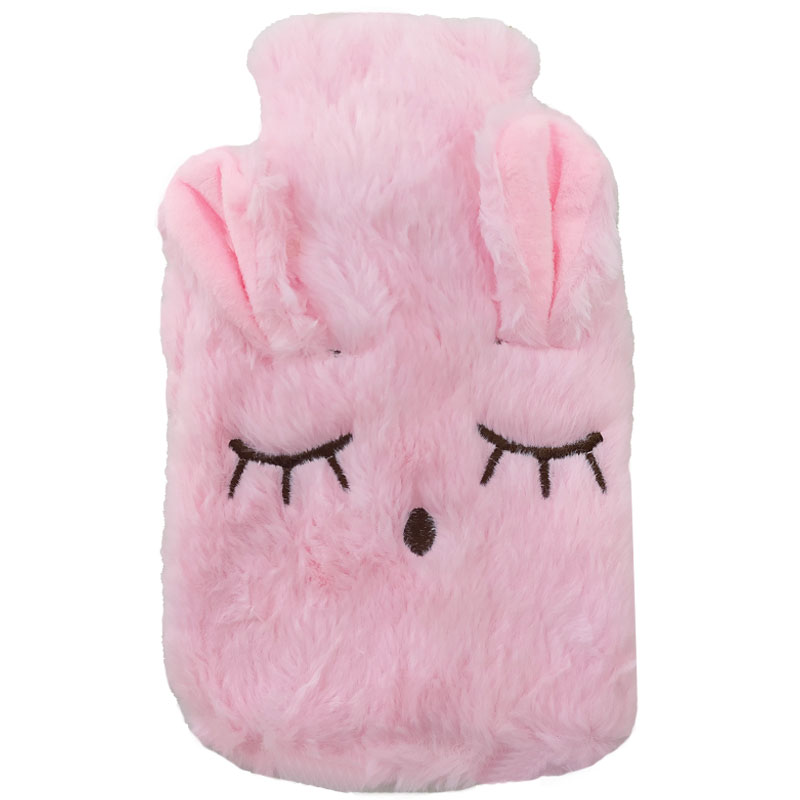 کیسه آب گرم 1 لیتری خرگوش خزدار چشم بسته