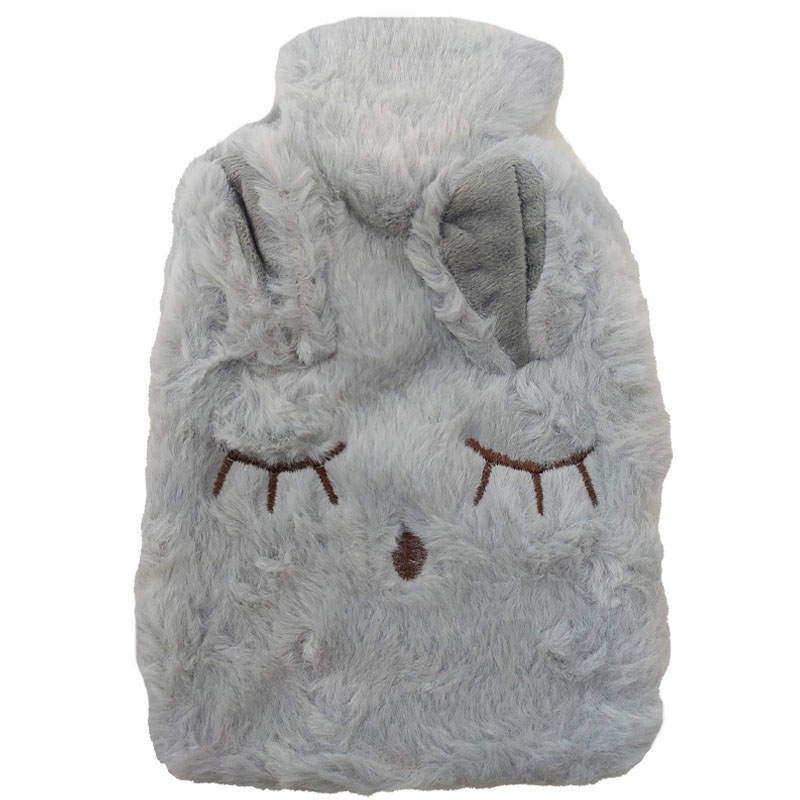 کیسه آب گرم 1 لیتری خرگوش خزدار چشم بسته