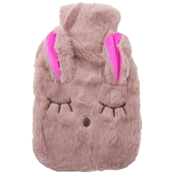 کیسه آب گرم 1 لیتری خرگوش خزدار چشم بسته