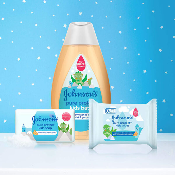 دستمال مرطوب 25عددی بدون درب جانسون Johnsons