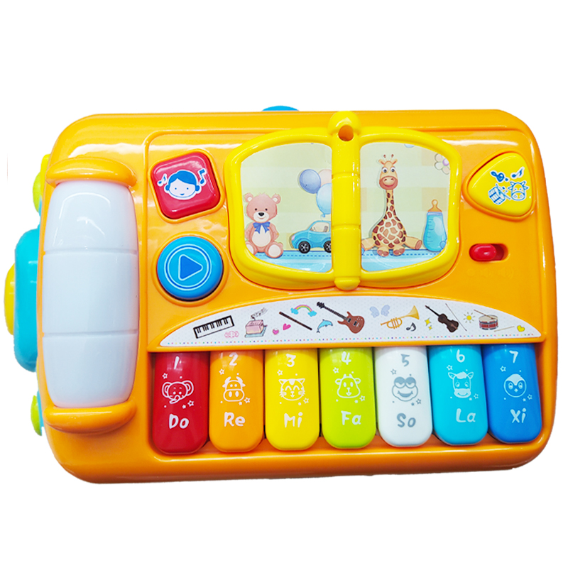 اسباب بازی اتوبوس مدرسه پیانودار Youleen