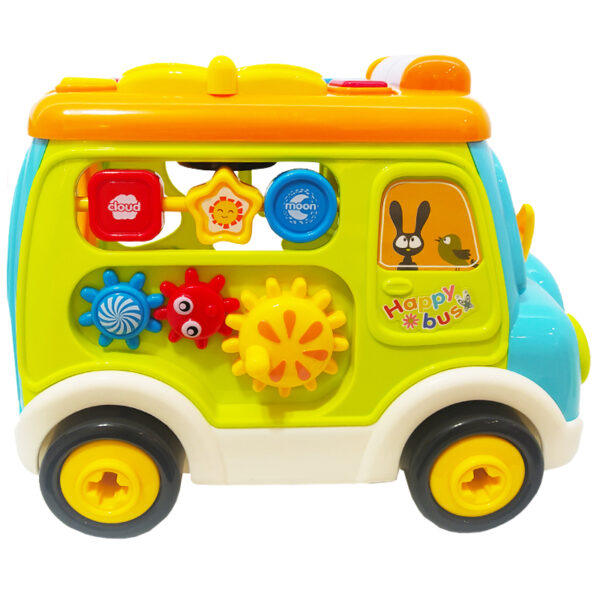 اسباب بازی اتوبوس مدرسه پیانودار Youleen