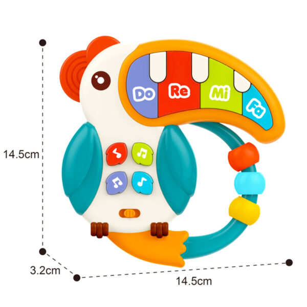 اسباب بازی موزیکال طوطی پیانودار هانگر Huanger