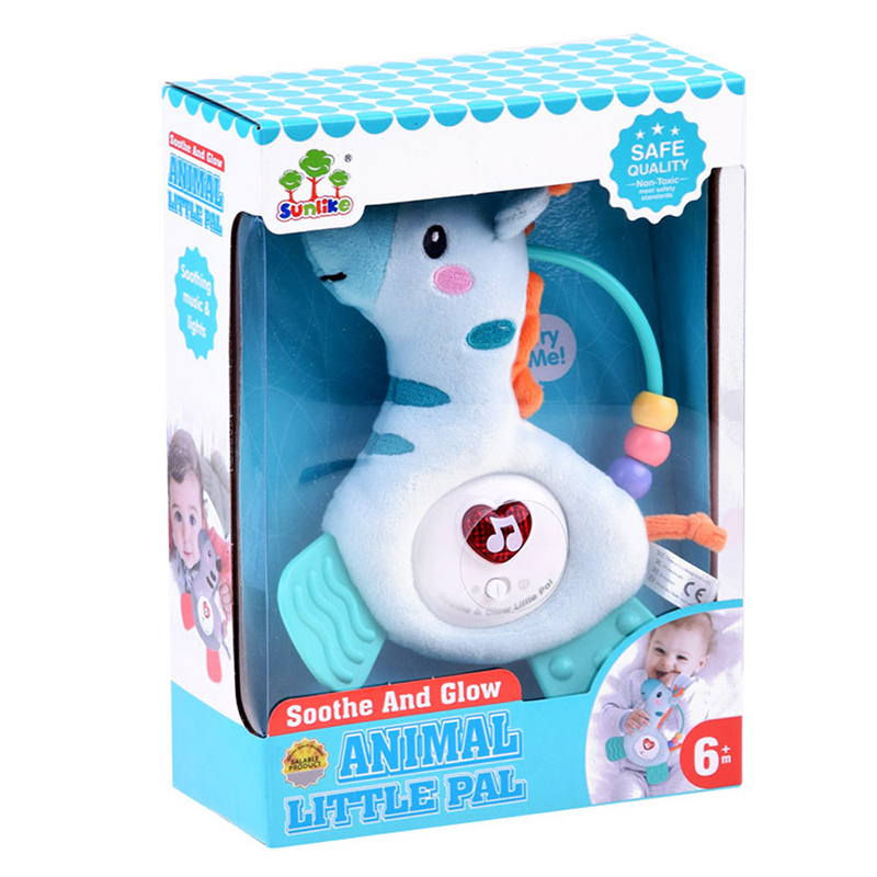 اسباب بازی عروسک اسب پولیشی موزیکال 6+ ماه Sunlike