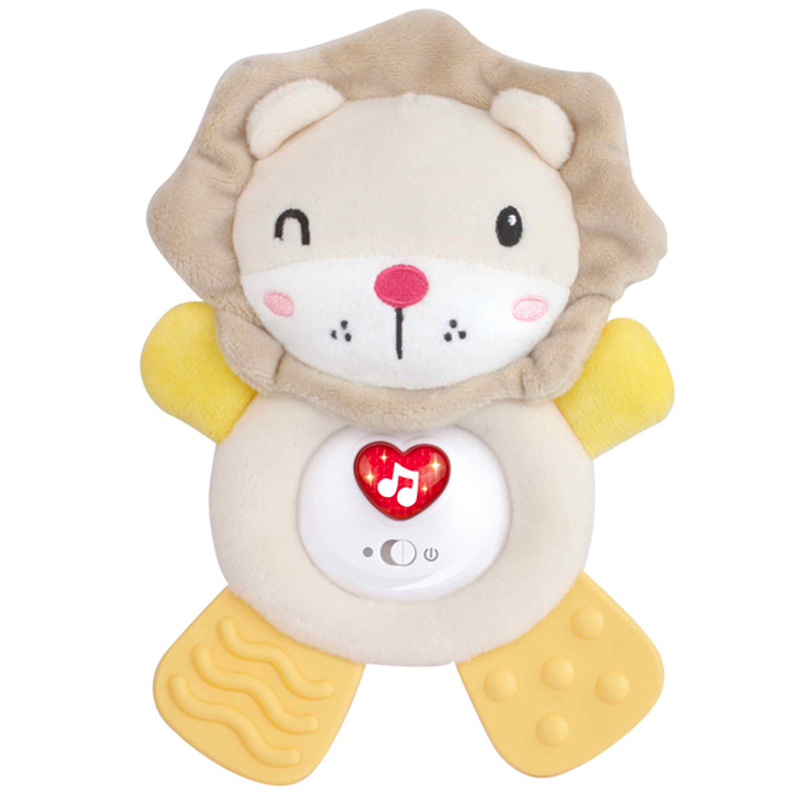 اسباب بازی عروسک شیر پولیشی موزیکال 6+ ماه Sunlike