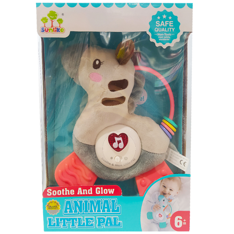 اسباب بازی عروسک اسب پولیشی موزیکال 6+ ماه Sunlike