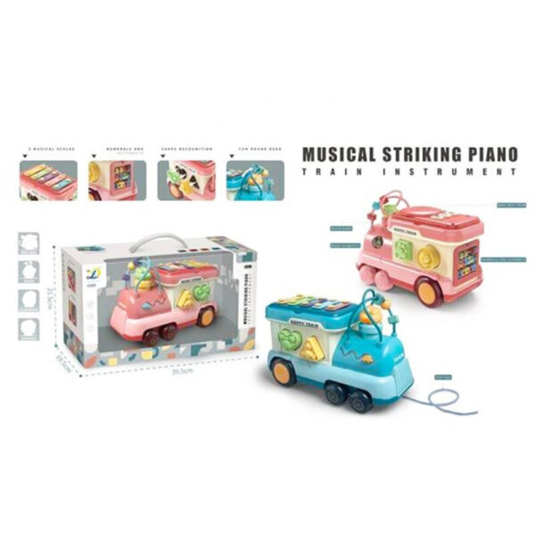 اسباب بازی قطار آموزشی موزیکال Jin Shang Lu