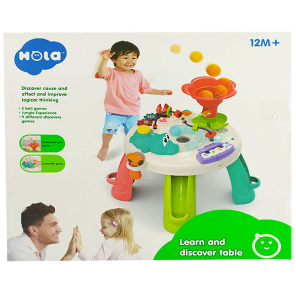 اسباب بازی میز آموزشی تمساح هولا Hola
