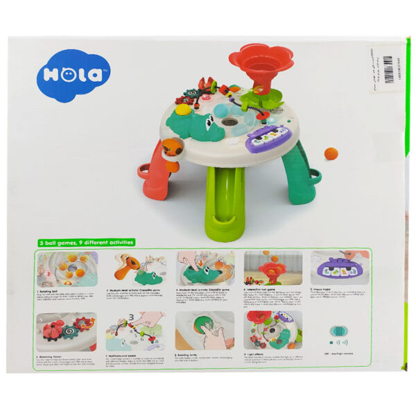 اسباب بازی میز آموزشی تمساح هولا Hola