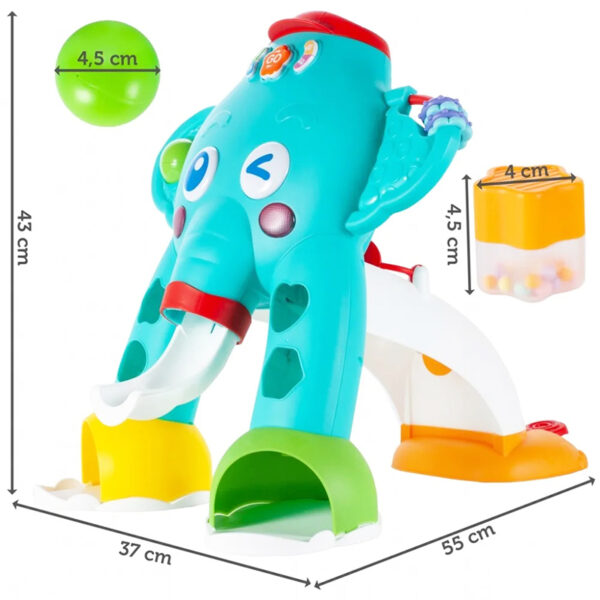 واکر موزیکال فکری توپدار میمون Abero