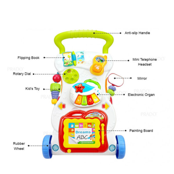 واکر موزیکال حرفه ای پیانودار jiestar