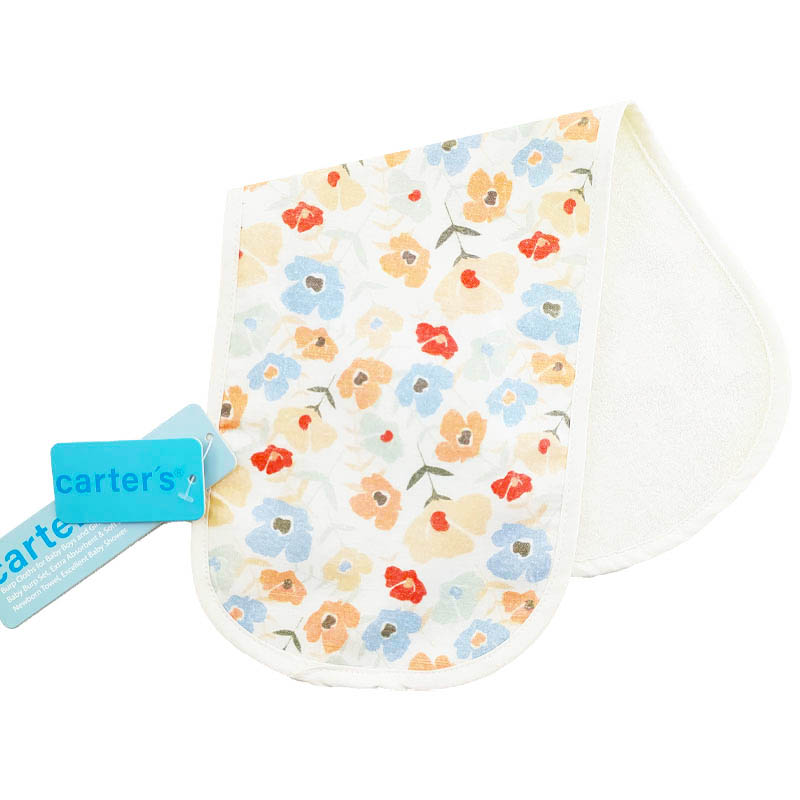 روپوش آروغ گیر 3 تایی طرح گل رنگی کارترز Carters
