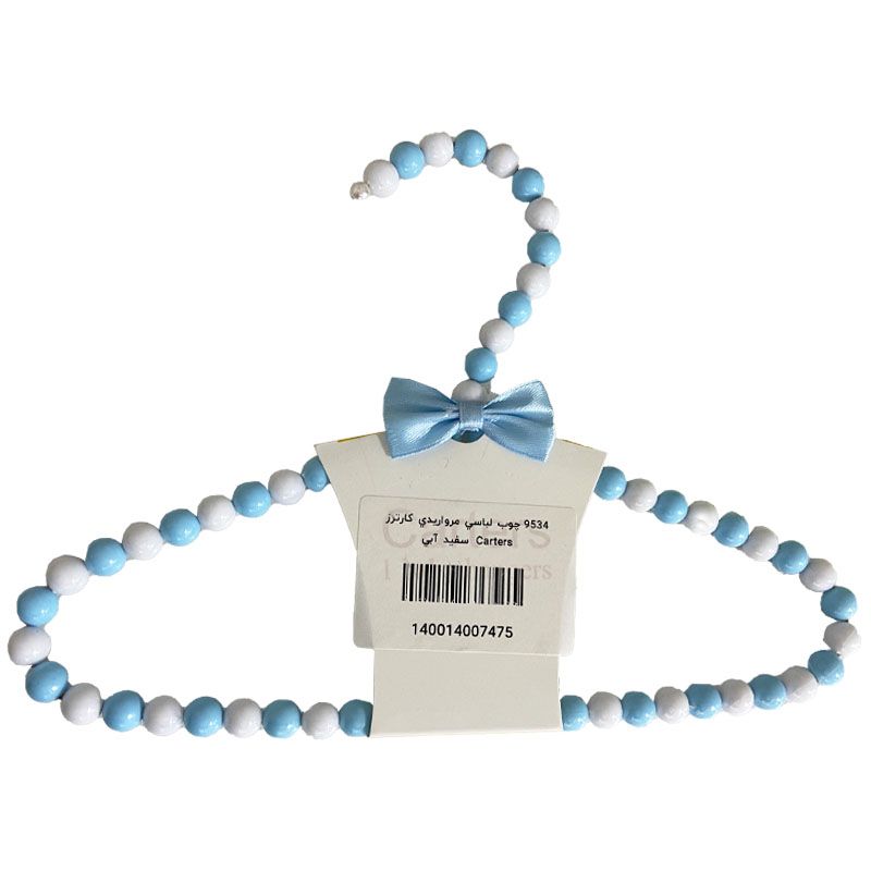 چوب لباسی مرواریدی پاپیون دار كارترز Carters