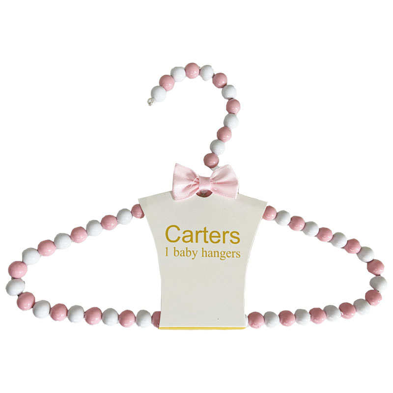 چوب لباسی مرواریدی پاپیون دار كارترز Carters