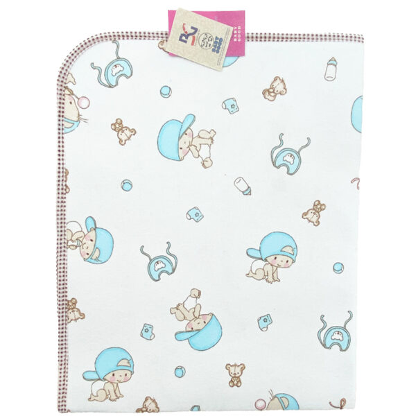 زیرانداز تعویض پوشک طرح شیشه شیر و نوزاد Good Baby