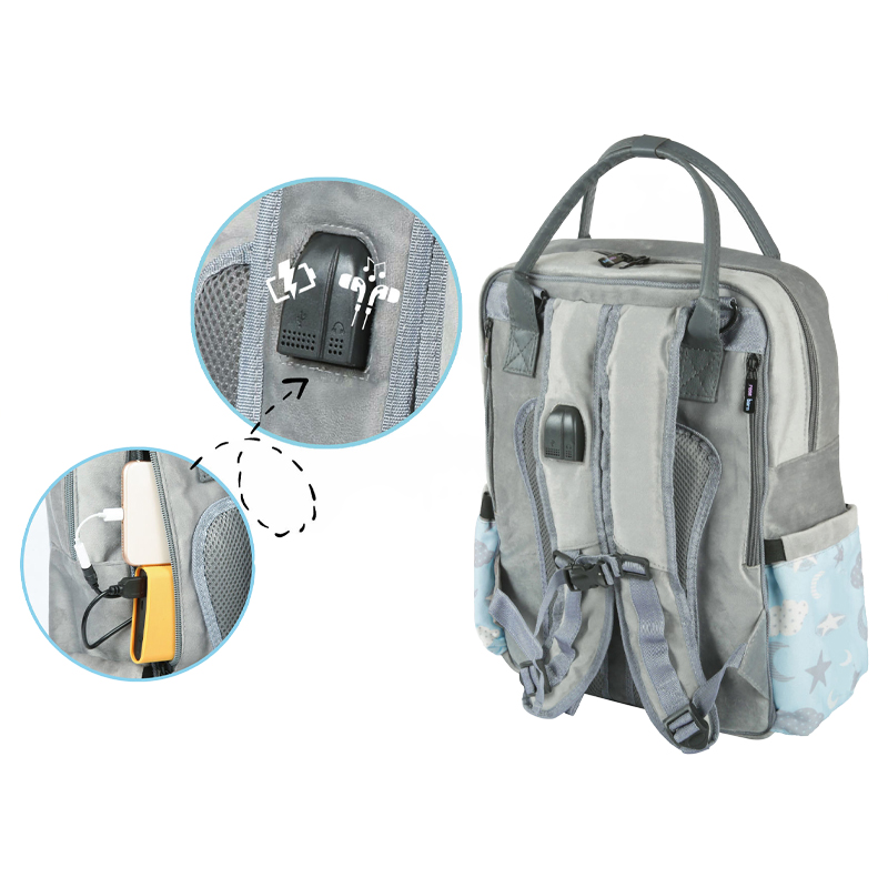 ساک کوله پشتی لوازم کودک ماه رزبرن RoseBorn