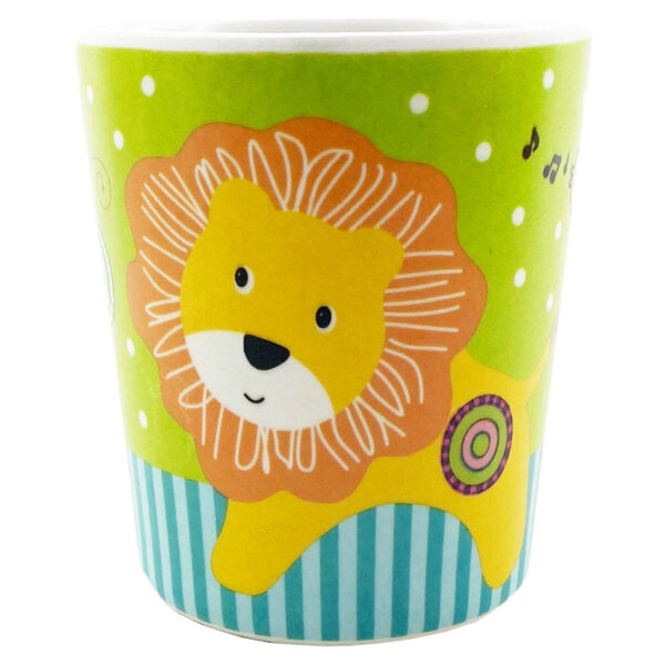 سرویس غذاخوری پنج تکه طرح شیر بامبو Bamboo fiber