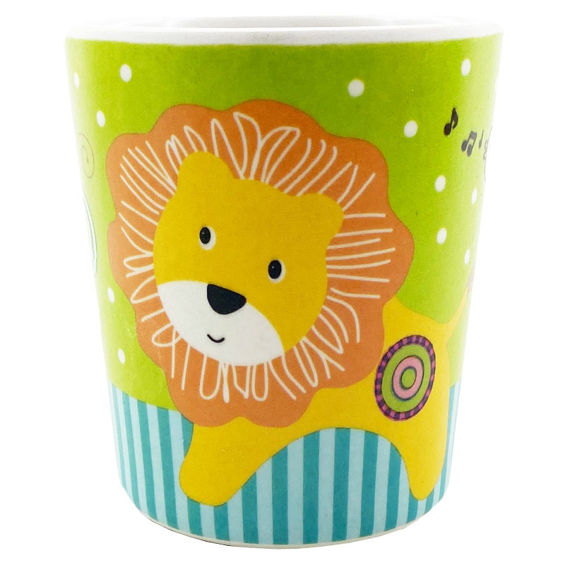 سرویس غذاخوری پنج تکه طرح شیر بامبو Bamboo fiber