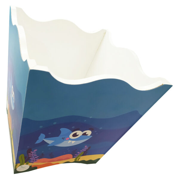 ست سطل و جا دستمالی طرح دریا و کوسه روگا Roga