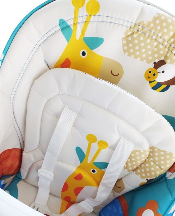 صندلی غذای عروسکی زنبور زرافه هپی بی بی HAPPY BABY