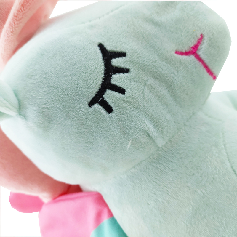 عروسک پولیشی اسب شاخ دار خوابیده Baby Dream