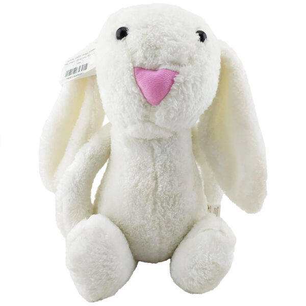 عروسک خرگوش گوش دراز ساده Baby Dream سفید
