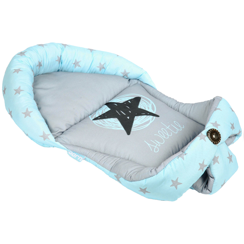 قنداق چسبی نوزاد قلب و تاج رزبرن RoseBorn