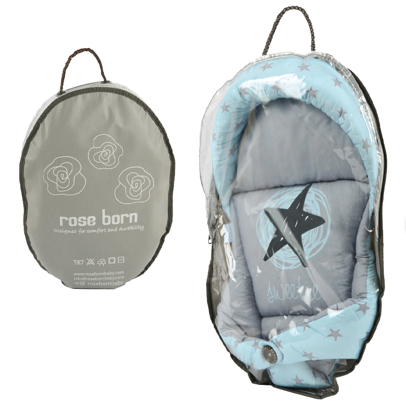 قنداق چسبی نوزاد قلب و تاج رزبرن RoseBorn