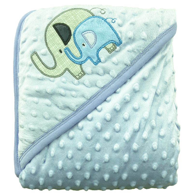 پتو پولیشی کلاه دار حباب دار فیل ببتو Bebetto