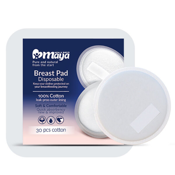پد سینه یکبار مصرف 30 عددی بسته بندی جدید مایا Maya
