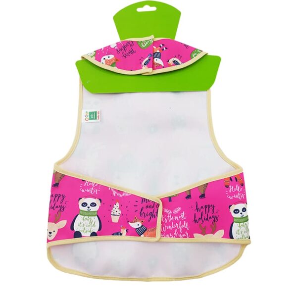 پیش بند مشمبایی چاپ حیوانات کریسمس پاپيونی کوکالو Cocalo